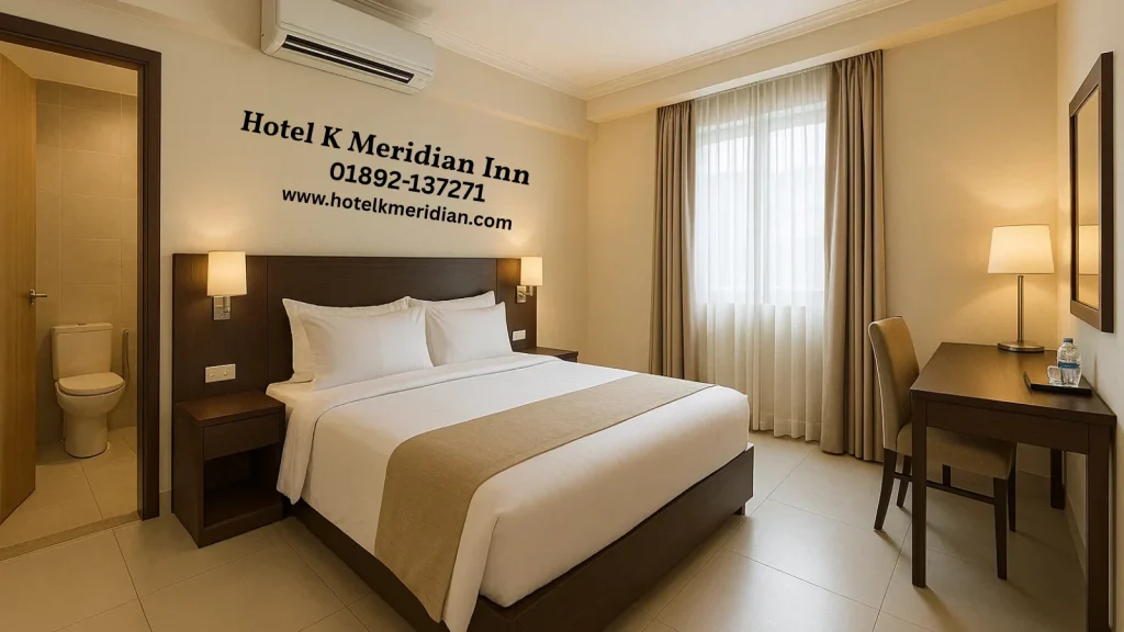 Khulna hotel room price: affordable stays from ৳800 at Hotel K Meridian Inn (Sonadanga)